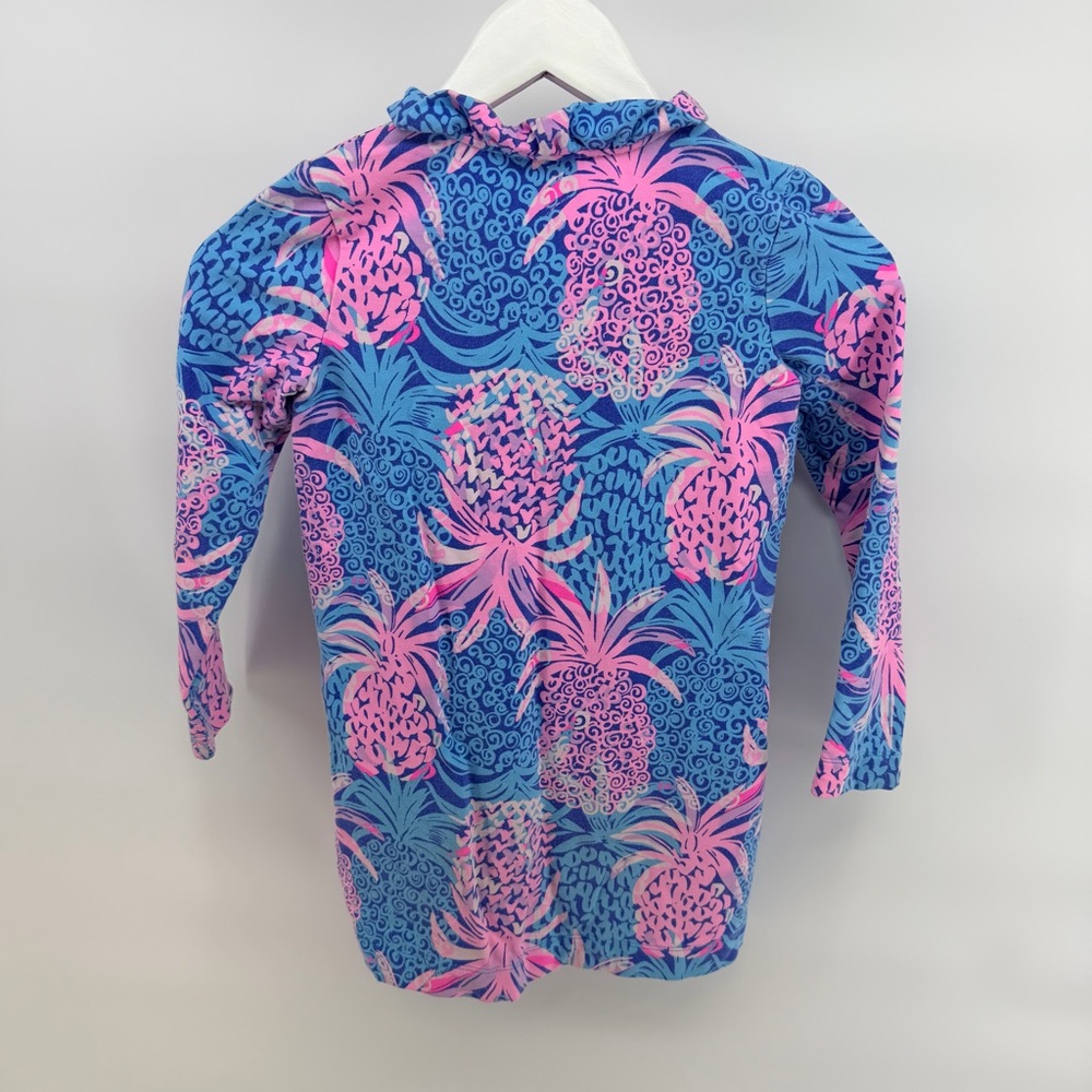 Lilly Pulitzer Little Skipper Popover Dress in Pineapple - Picture 6 of 6
